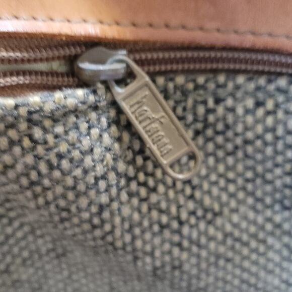 Vintage Hartmann Crossbody Travel Luggage Plastic Lined - Picture 2 of 9